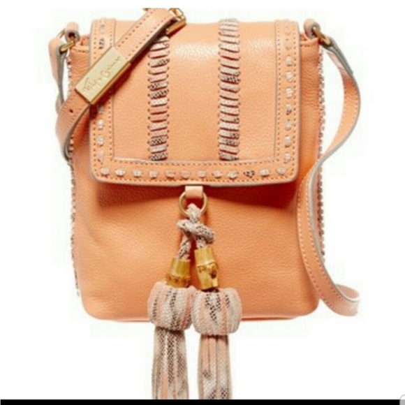 Foley + Corinna Handbags - Foley + Corinna Sarabi Leather Bag - Candied Peach